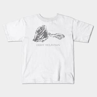 Deer Mountain Resort 3D Kids T-Shirt